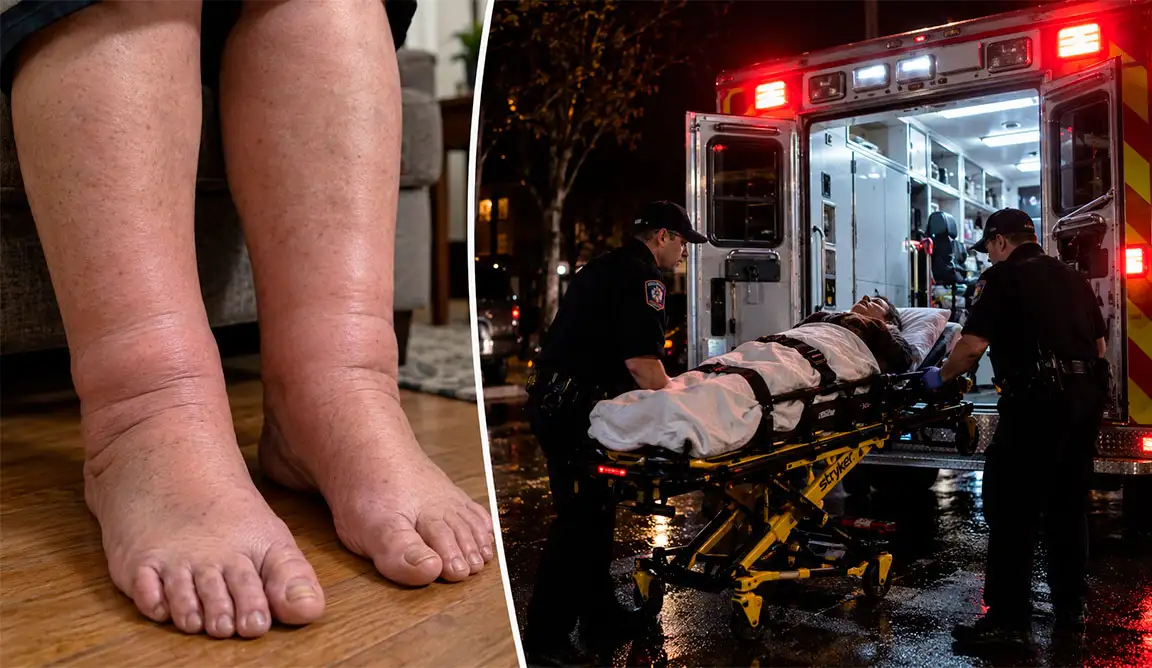 Ohio mom whose legs were badly swollen